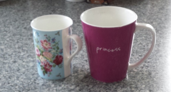 comparison mug